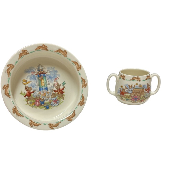 Bunnykins Bowl & Cup/Mug Set - Picture 2 of 9